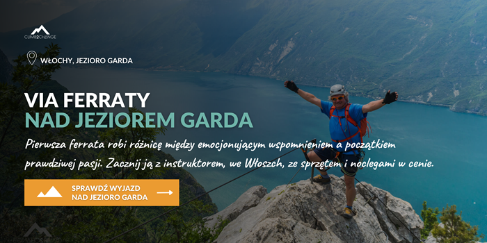 Wyjazd na via ferraty nad jeziorem Garda
