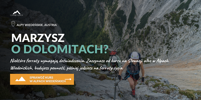 Via ferraty w Alpach Wiedeńskich + kurs