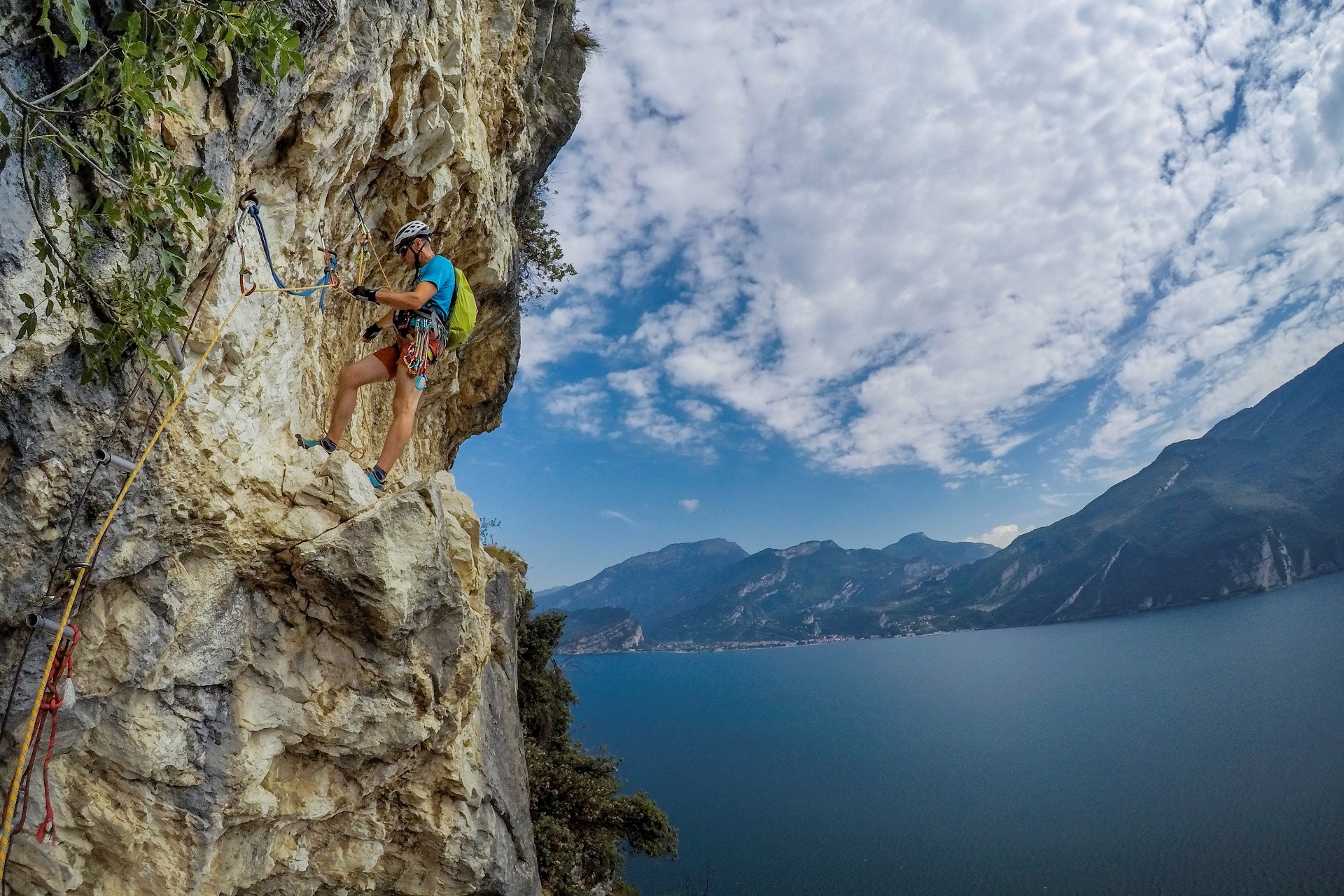 Via ferraty nad jeziorem Garda z Akademią Wspinania climb2change