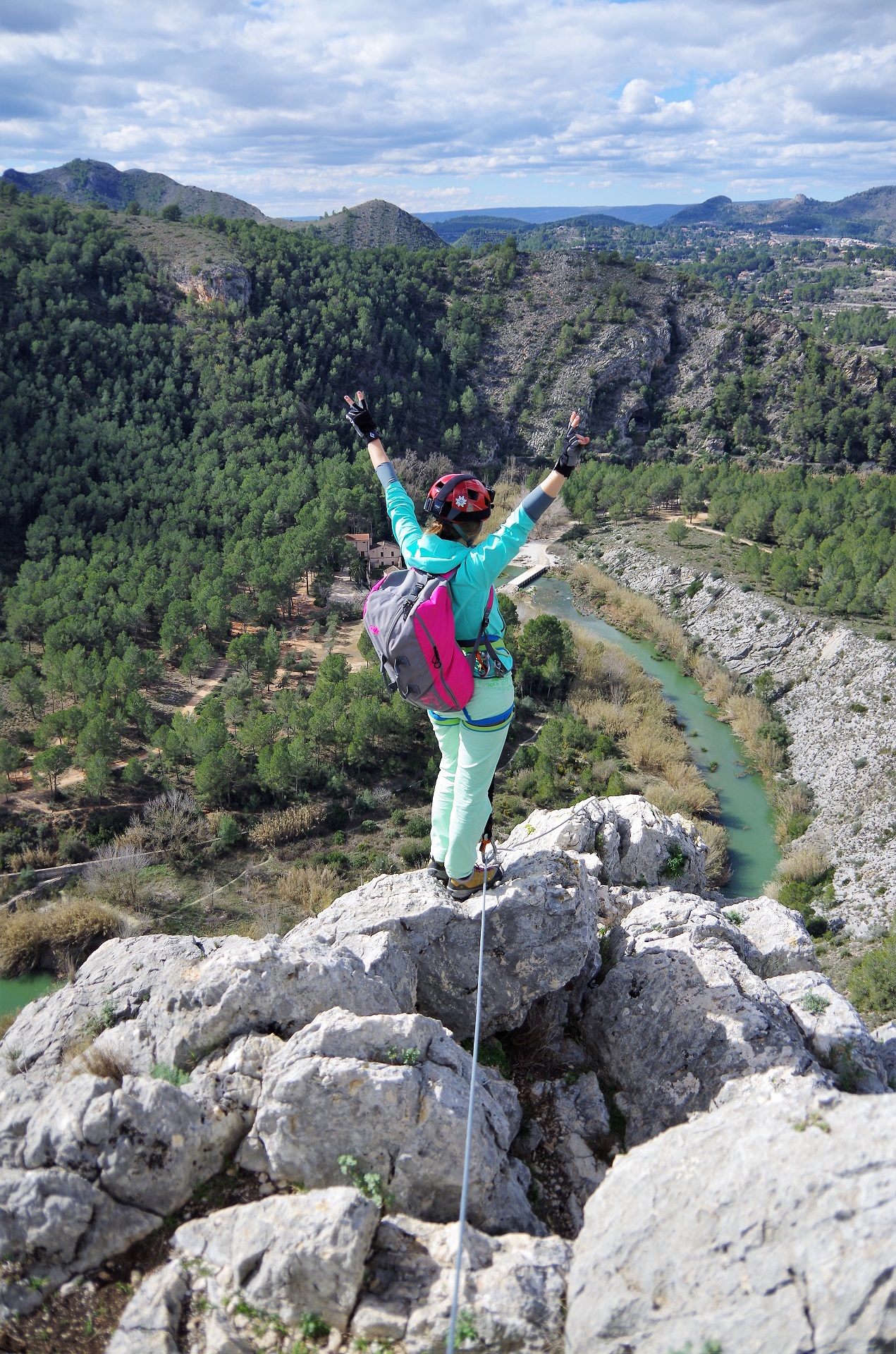 Na szczycie L'Aventador, Costa Blanca - pięne widoki