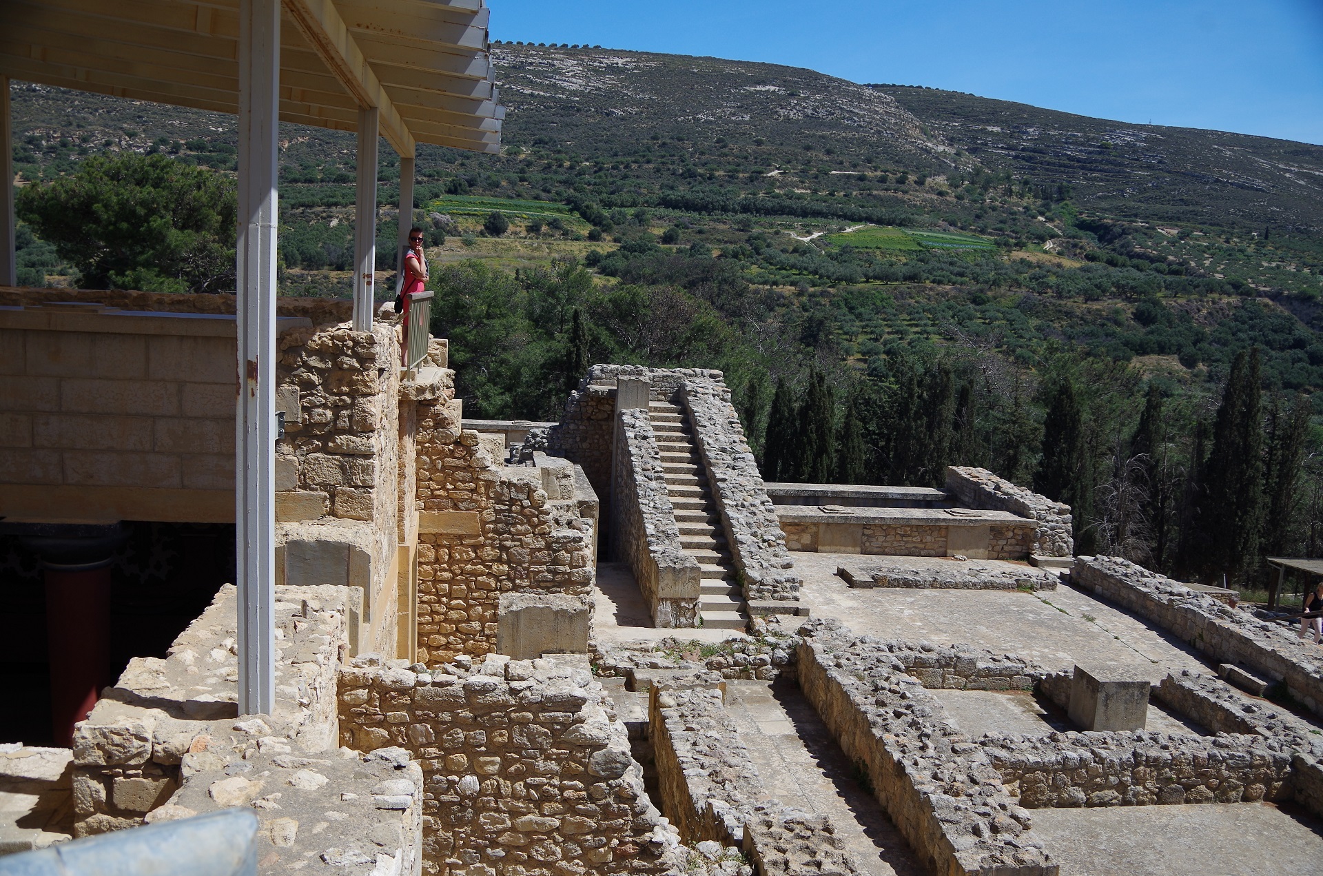 labirynty w zamku Knossos