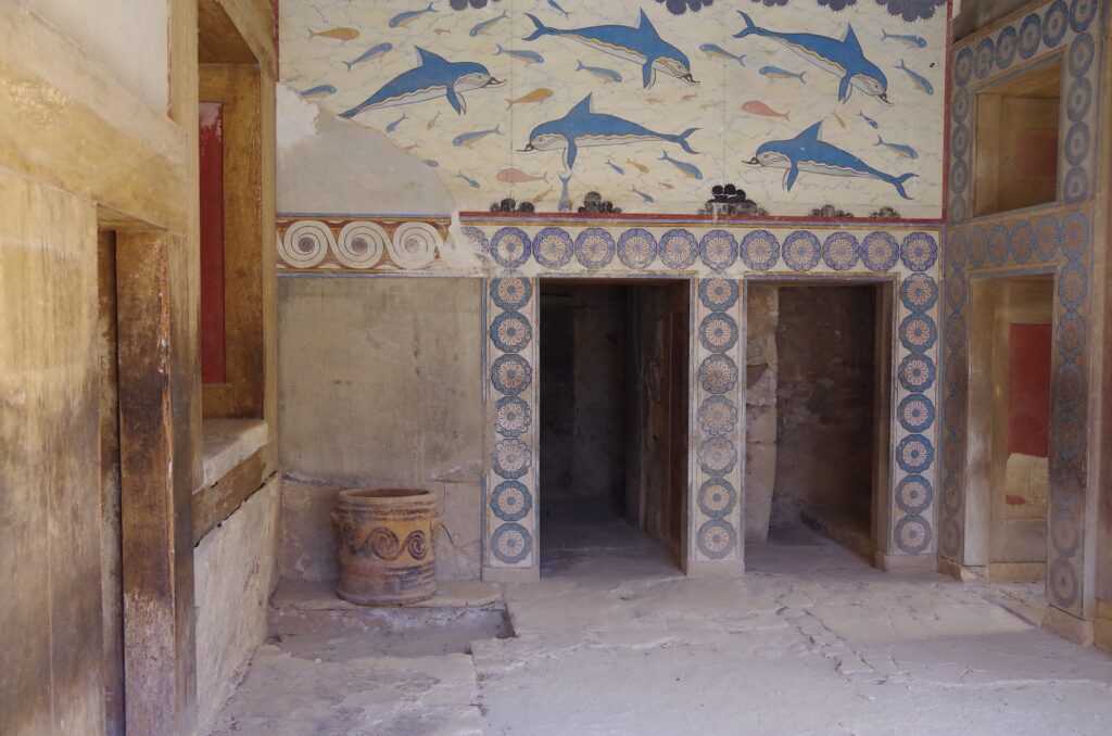 łazienka - zamek Knossos