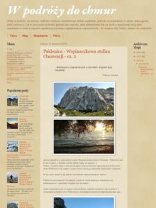 Blog wpodrozydochmur.blogspot.com