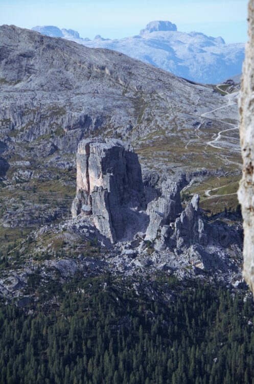 Wisoka na Cinque Torri z ferraty Giuseppe Di Olivieri (Punta Anna)