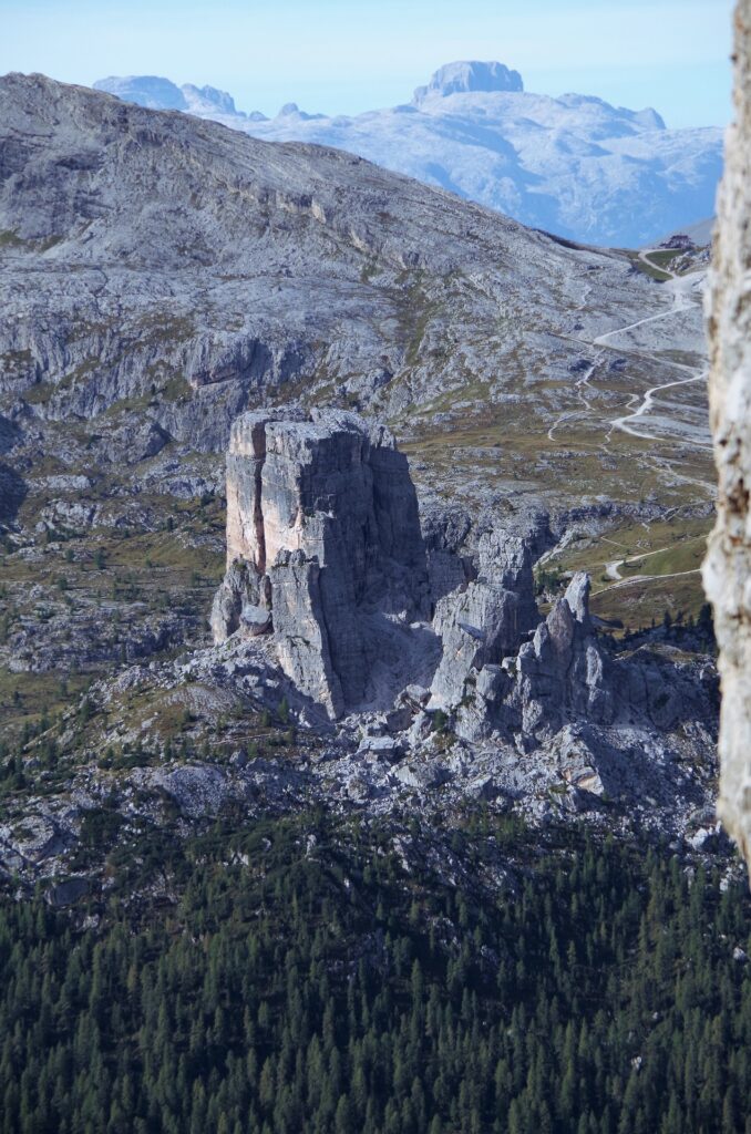 Wisoka na Cinque Torri z ferraty Giuseppe Di Olivieri (Punta Anna)