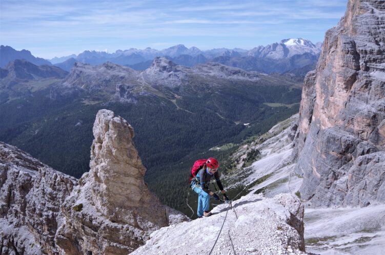 Wejście w ścianę Torre Pomedes III