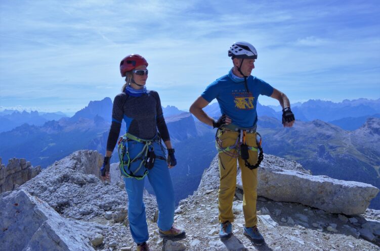 Na szczycie Torre Aglio