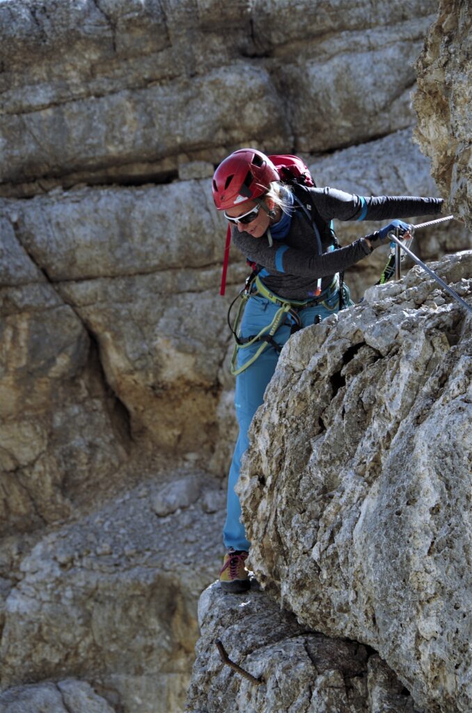 Najtrudniejszy odcinek ferraty Gianni Aglio za C/D
