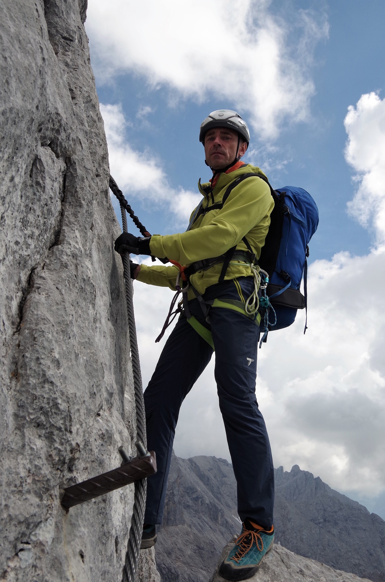 Darek na ferracie Johann, Dachstein