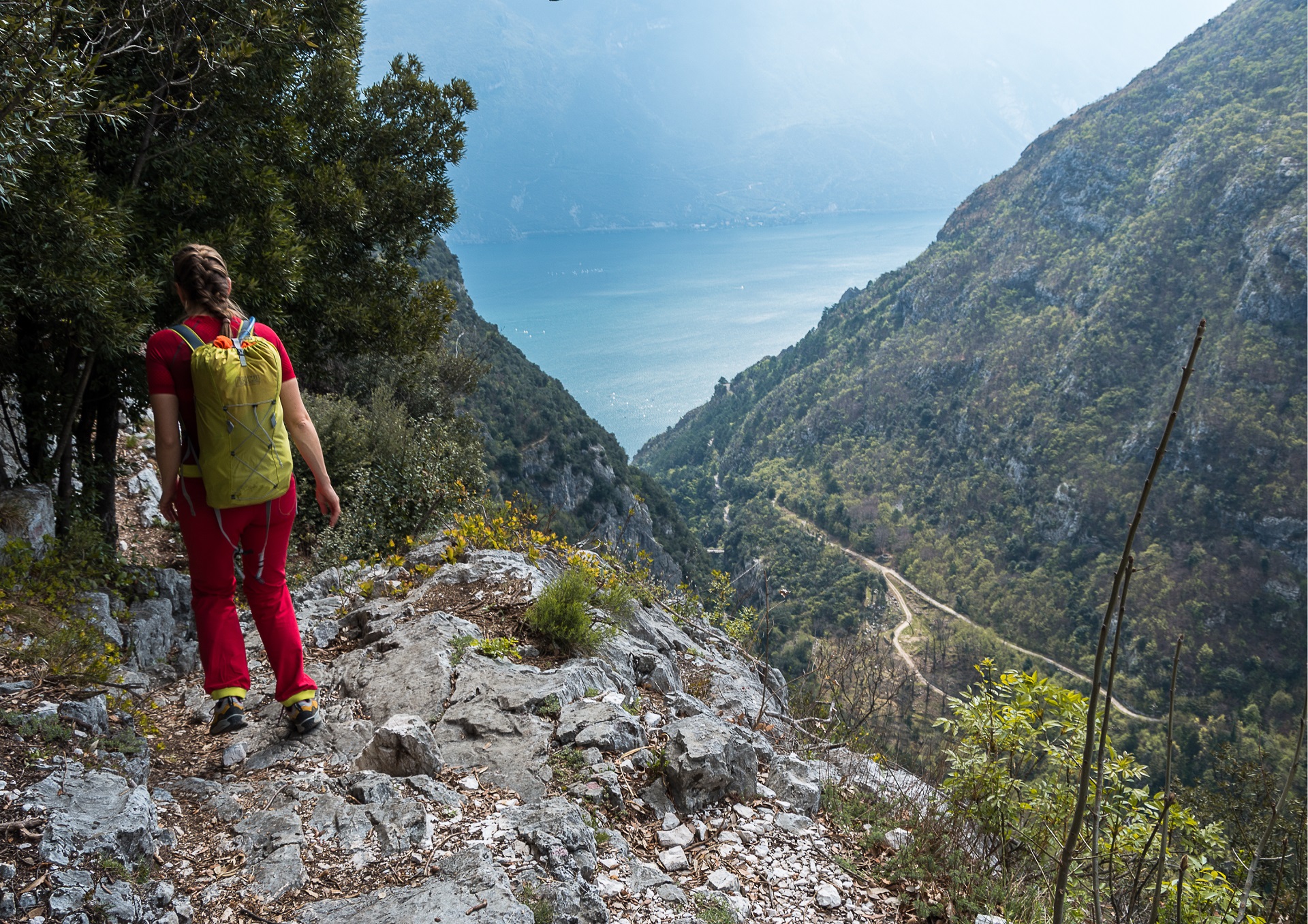 Podejście pod ferratę Fausto Susatti na Cimę Capi