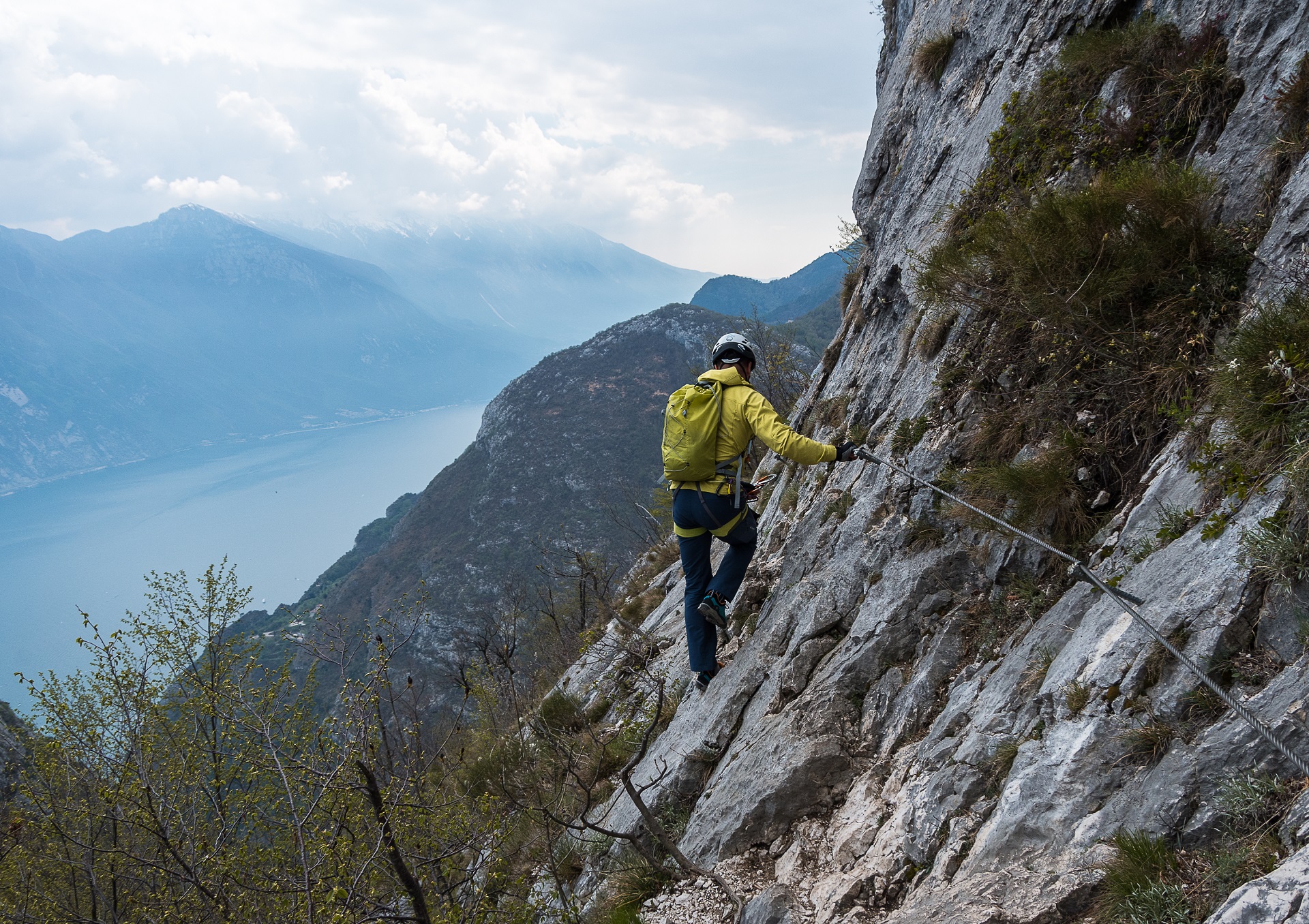 Widoki z ferraty Foletti są wspaniałe