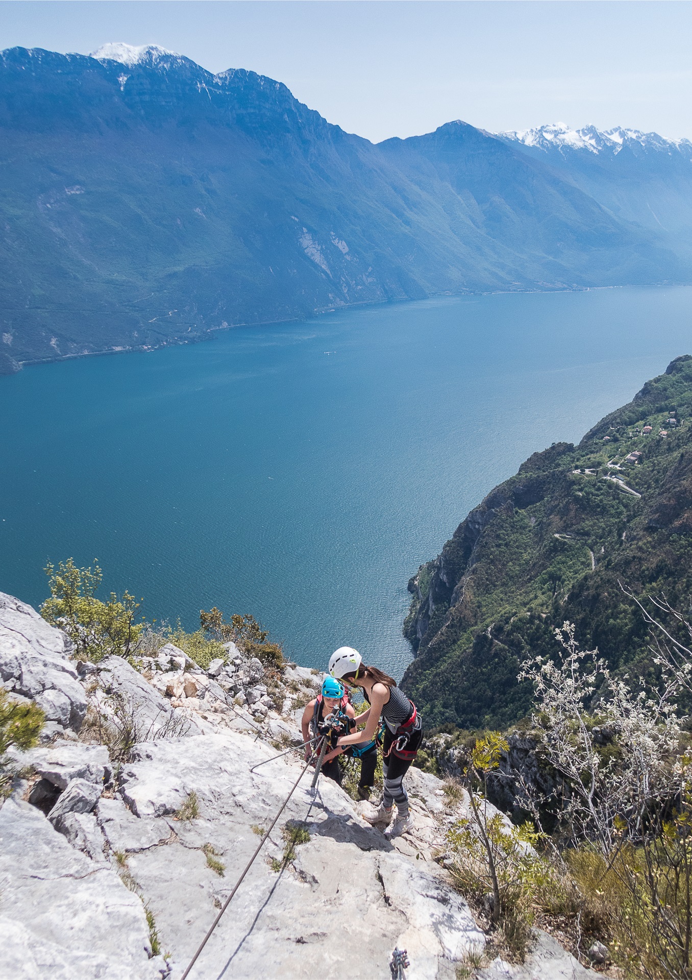 Ferrata Susattij jest bardzo łatwa i widowiskowa