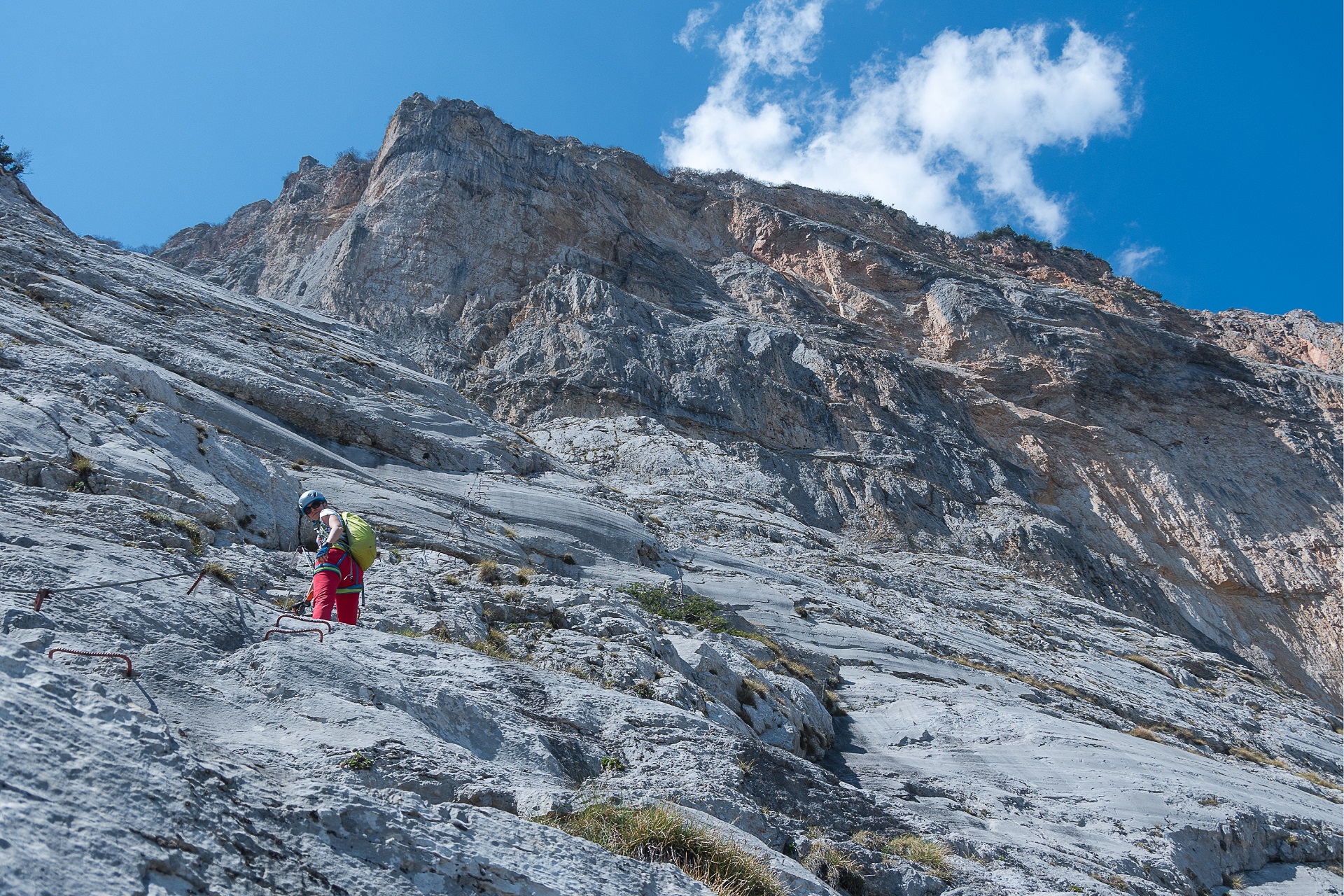 Najdłuższy, piękny, płytowy odcinek na ferracie Che Guevara