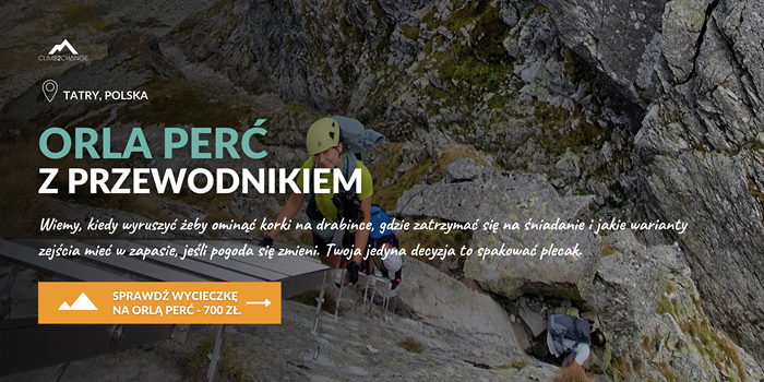 Orla Perć z przewodnikiem tatrzańskim - wycieczka grupowa