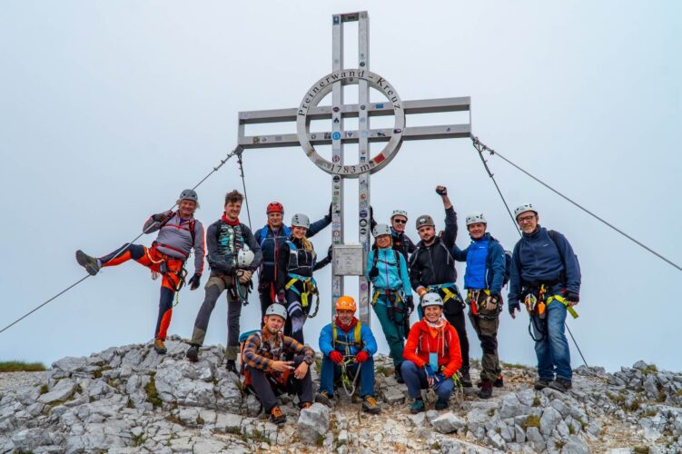 Kurs via ferrata w Hollental