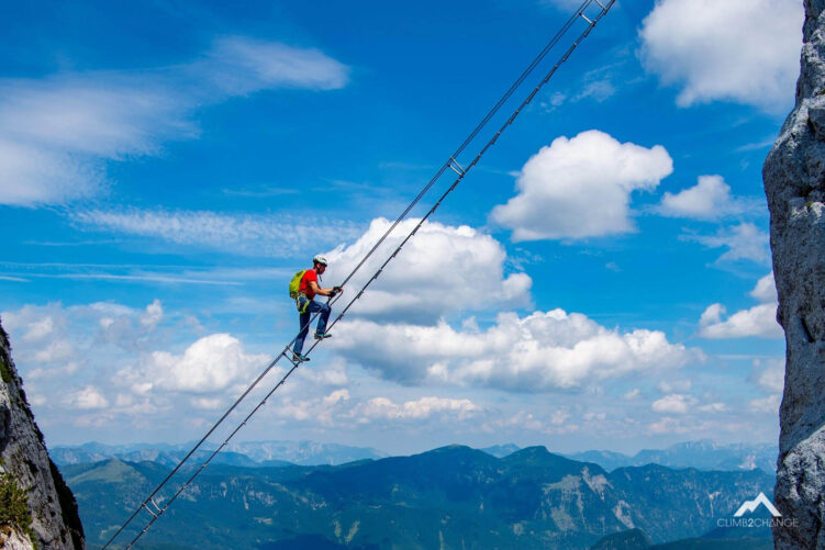 Wyjazd na via ferraty na Dachstein