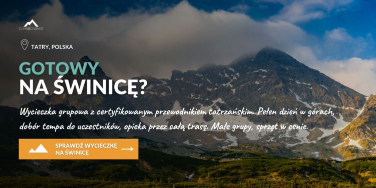 Świnica z przewodnikiem tatrzańskim - wycieczka grupowa z climb2change