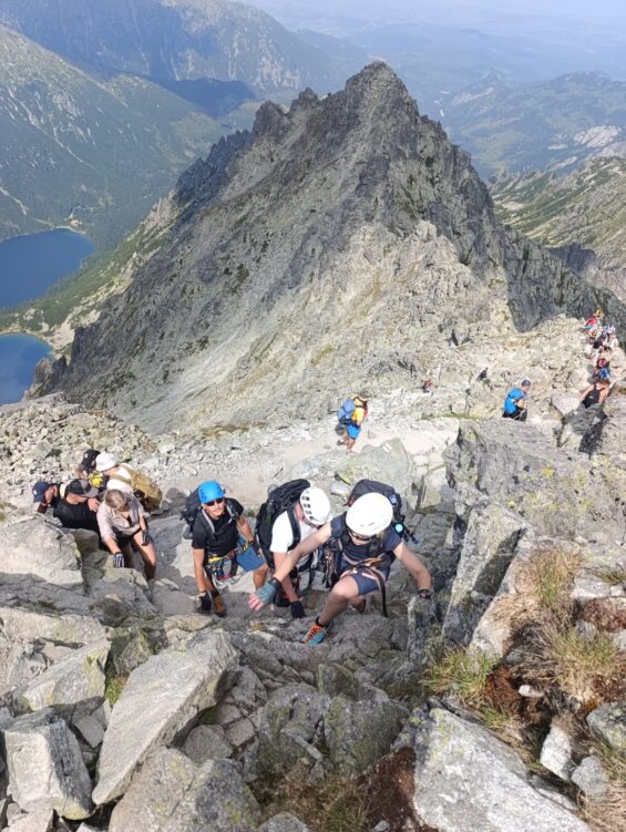 Wejście na Rysy od Polskiej strony z climb2change