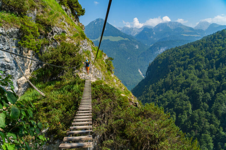 Via ferrata Pidinger, wyjazd na ferraty w Alpy Bawarkie