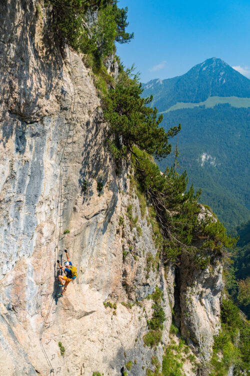 Ferrata Grünstein, rejon Konigssee