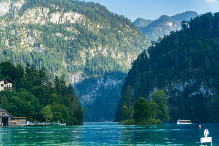 jezioro Konigssee, Alpy Berchtesgadeńskie