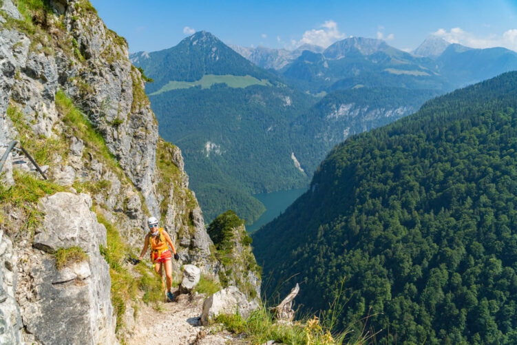 Ferrat Grünstein, wyjazd na ferraty w Alpy Bawarskie