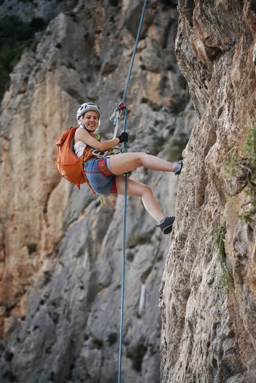 Zjazd z ferraty Ponoch, Costa Blanca